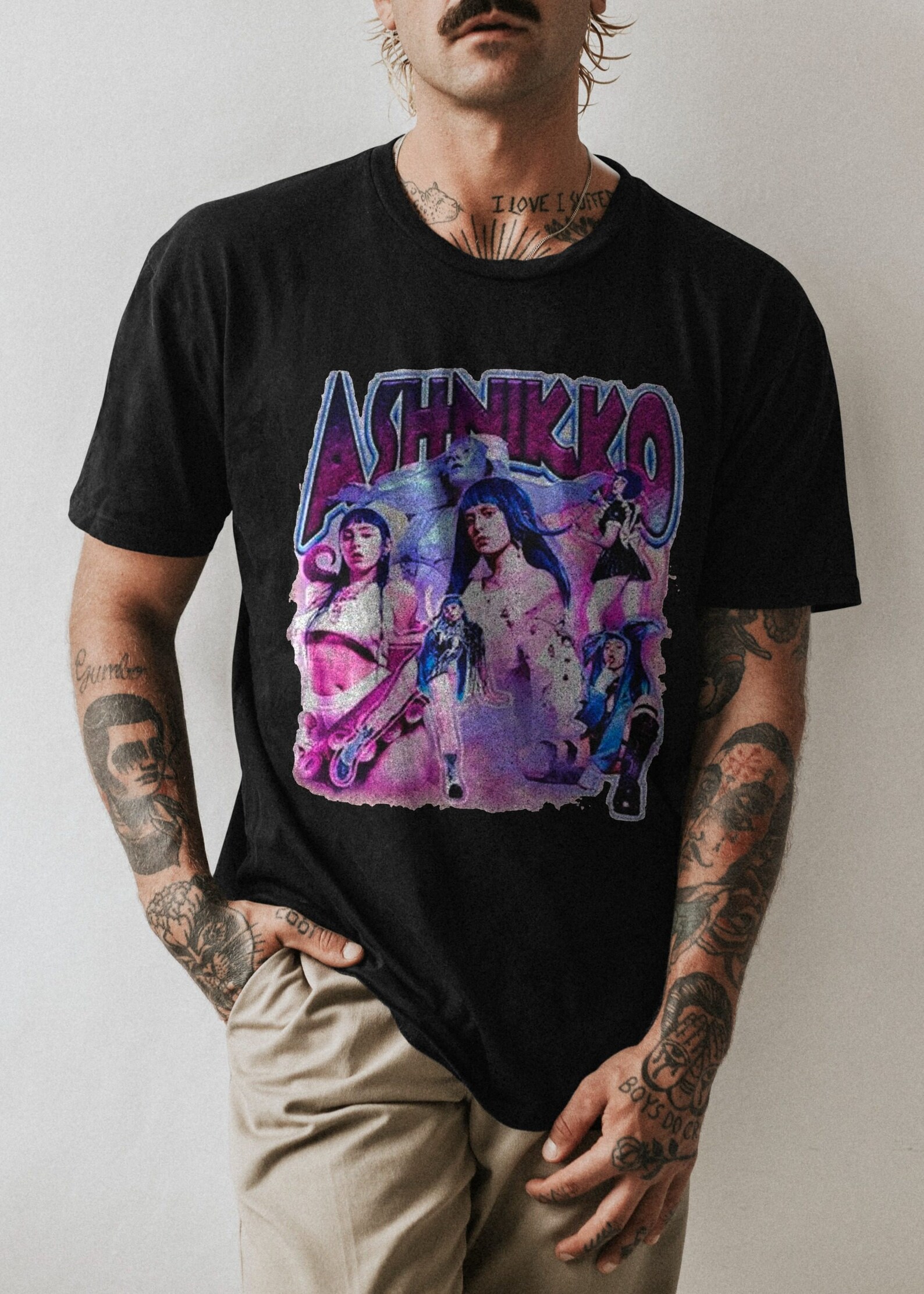 Ashnikko Graphic Tshirt Ashnikko Design Graphic Shirt 90S Etsy Canada