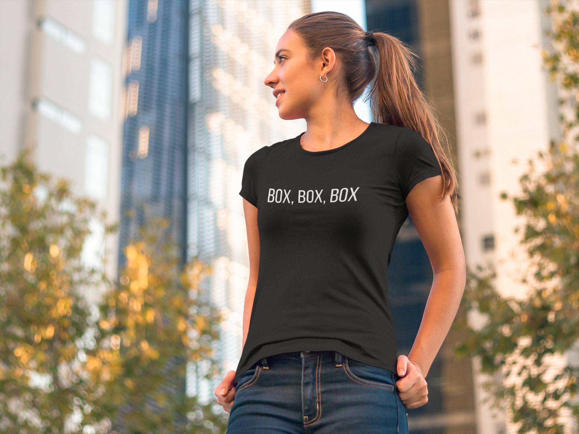 Formula 1 'box Box Box' T-shirt, Racing Fan Tee - Etsy
