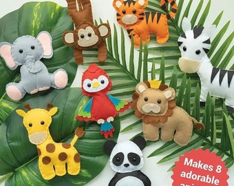 DIY Art Craft - Sewing Kit for Children Forest Animals
