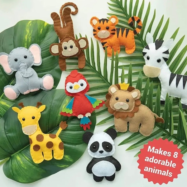 DIY Art Craft - Sewing Kit for Kids Forest Animals