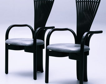 Sillas Totem de Torstein Nilsen para Westnofa, década de 1980