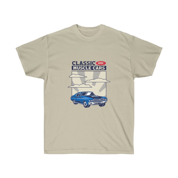 Muscle Car Lovers Tshirt, US car shirt, Vintage Design T-Shirt, Vintage Car Tee