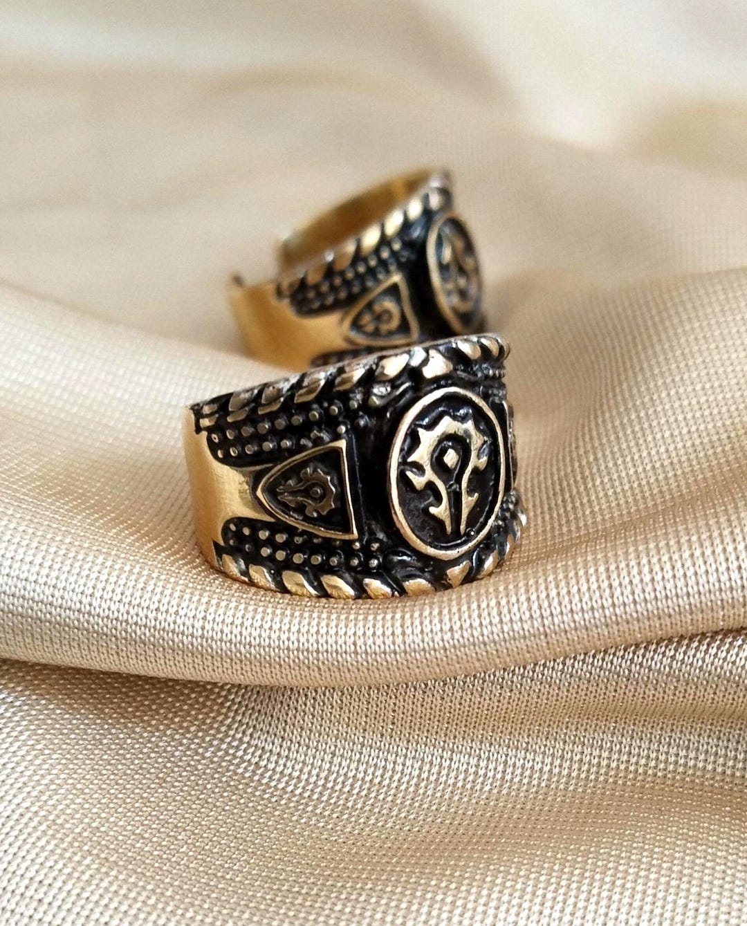 Signet Ring Horde Ring Wow Stainless Steel World Of Warcraft Horde