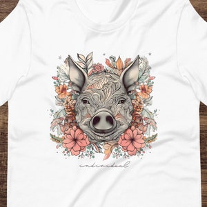 Pigs are individuals, vegan t-shirt, love all animals t-shirt for animal lovers, Animal Rights, Ethical Fashion, Boho Chic, Plant-Based