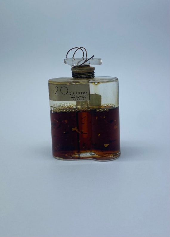Dana 20 carats ml in Glass stick bottle, Vintage Spanish Perfume Extract  From 1933, Chypre fragrance Extrait, Perfect gift for Mom