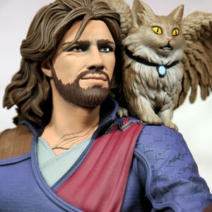 Gale And Tara Statue 3D Printed | Gift For Gamer | DND | BG3 Figure | Handmade Gift | Hand Painted