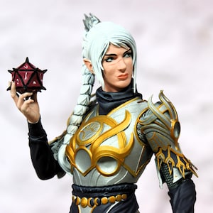 Shadowheart Statue 3D Printed | Gift For Gamer | Hand Painted | DnD | BG3 Figure | Handmade Gift