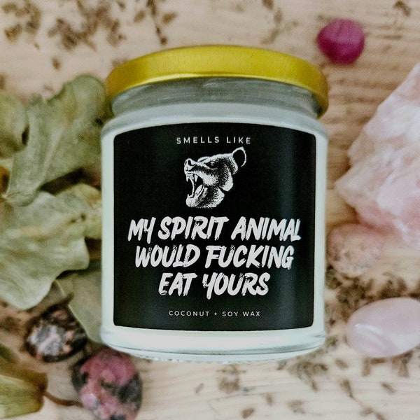 Funny Spiritual Candle Gift - Spiritual Gifts - Funny Candle - Vegan Candle - Soy and Coconut Wax - Funny Birthday Gift - Christmas Gifts