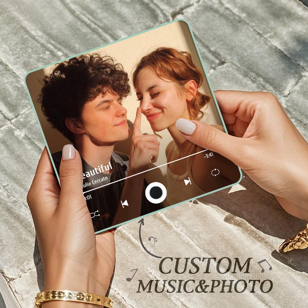 🎄BUY 2 FREE SHIPPING🎄Personalized Photo Music Fridge Magnet | Play Your Favorite Song | Romantic Gift for Him  |  Gift for Her | Music Magnet | Custom Home Decor
