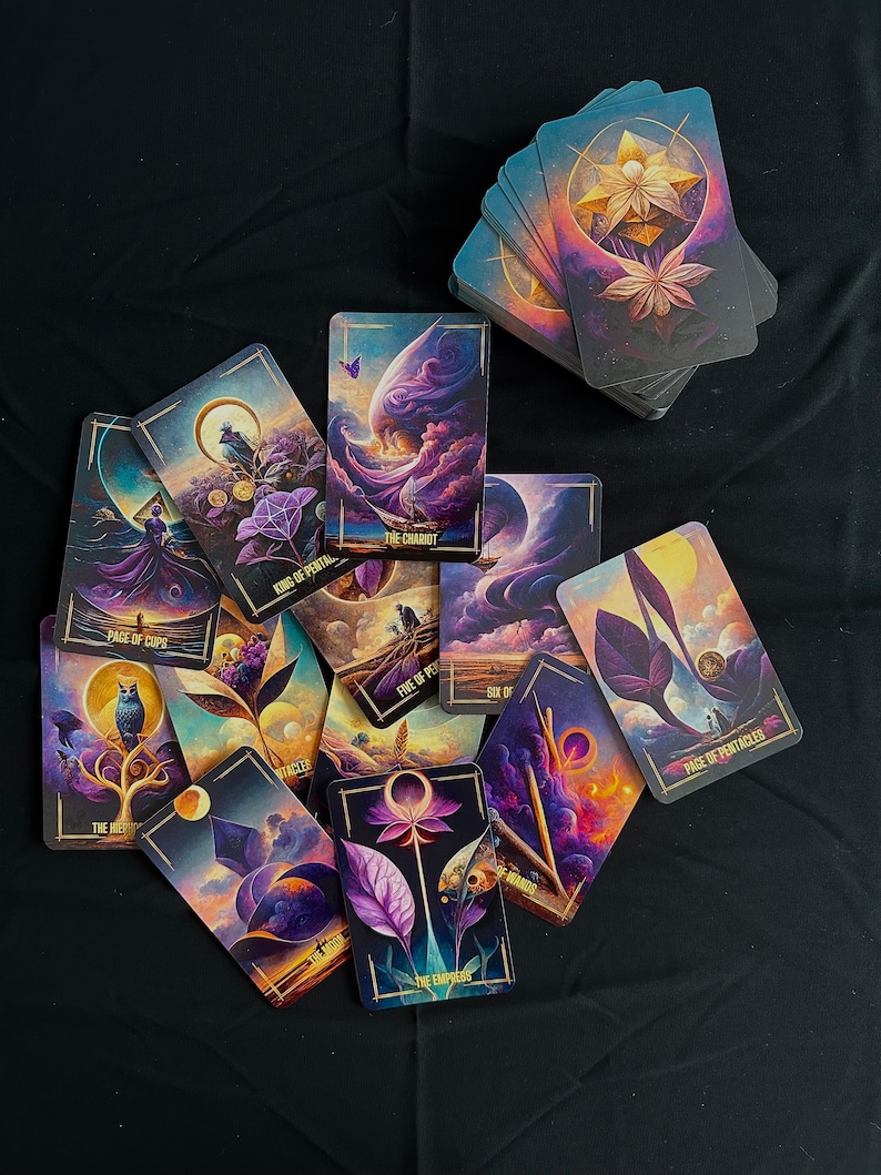 Tarot Deck, 78 Tarot Cards, Tarot Deck Guidebook, Tarot, Oracle Deck