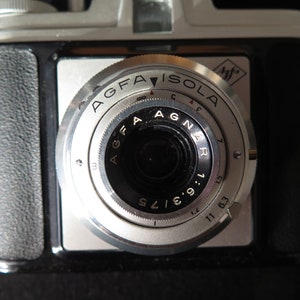 Appareil photo vintage Agfa Isola Mat - Agnar Color 1:5.6 55 mm