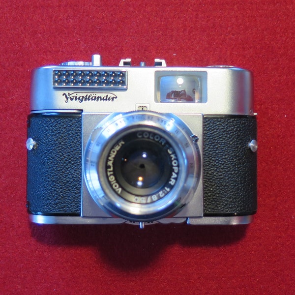 Vintage Voigtländer Vito BL with Color-Skopar 1:2.8/50 mm Camera made in West Germany