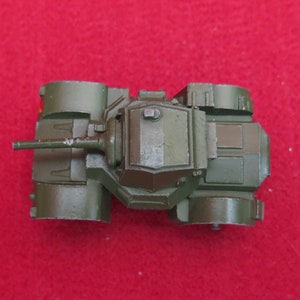 Vintage Toy Car 670 By DINKY TOYS. The Armoured Car Meccano LTC Car with Made in England 60s Collectors Dinky Car