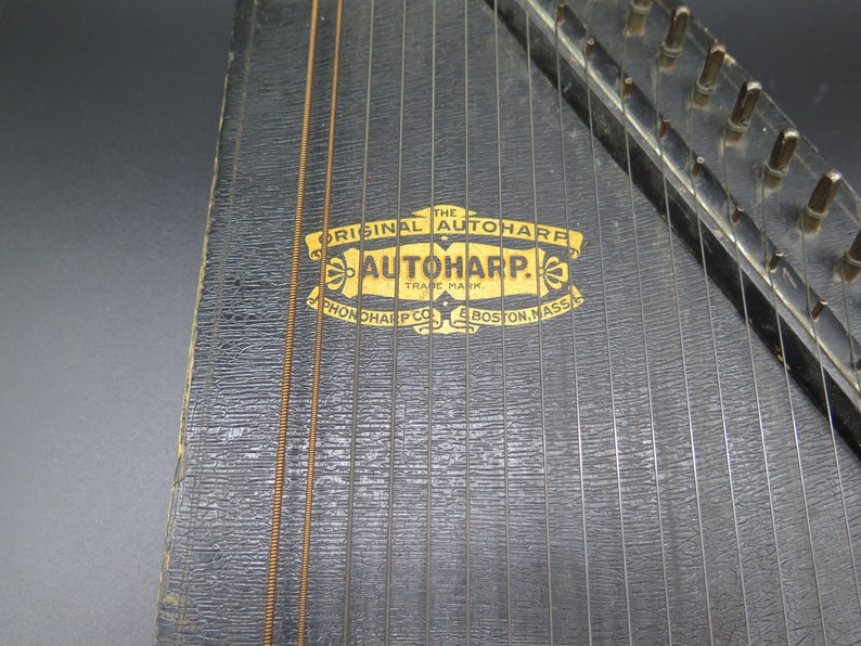 Vintage / Antique ZITHER the Favorite Autoharp. Zither Made in USA in