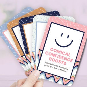 Biglietti di auguri divertenti per la fiducia in se stessi, DOWNLOAD IMMEDIATO, Biglietti stampabili, Regali divertenti, Detti divertenti, Biglietti divertenti, Biglietti di incoraggiamento, LA1