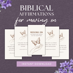 Cartes d’affirmation biblique pour passer à autre chose, TÉLÉCHARGEMENT INSTANTANÉ, Cartes de versets bibliques, Cartes des Écritures, Carte religieuse, Cartes bibliques, Carte chrétienne