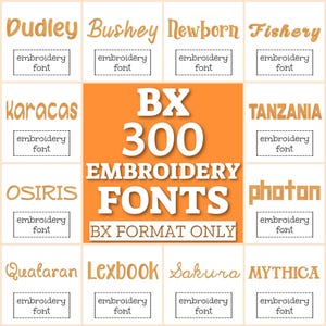 300 BX embroidery fonts, BX fonts bundle, machine embroidery fonts in BX format, embroidery alphabet, fonts for embroidery, letters monogram