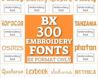 300 BX embroidery fonts, BX fonts bundle, machine embroidery fonts in BX format, embroidery alphabet, fonts for embroidery, letters monogram