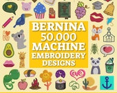 50.000 Bernina machine embroidery bundle, EXP files pack, embroidery designs, Bernina files set, Melco files for embroidery, EXP patterns