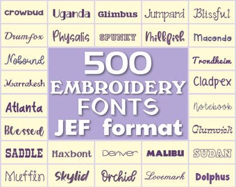 Janome fonts, embroidery machine fonts, JEF fonts set, embroidery fonts, Janome embroidery, JEF letters bundle, Janome monogram JEF alphabet
