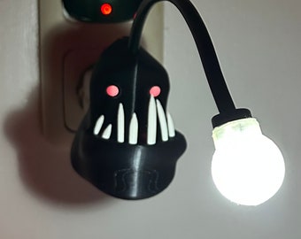 Angler Fisch - Nachtlicht für Kinder - USB Wandanschluss