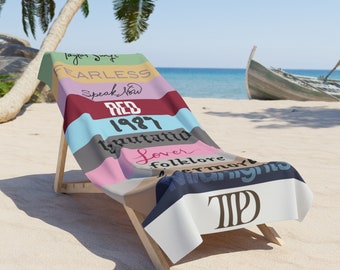 Taylor Inspired Beach Towel