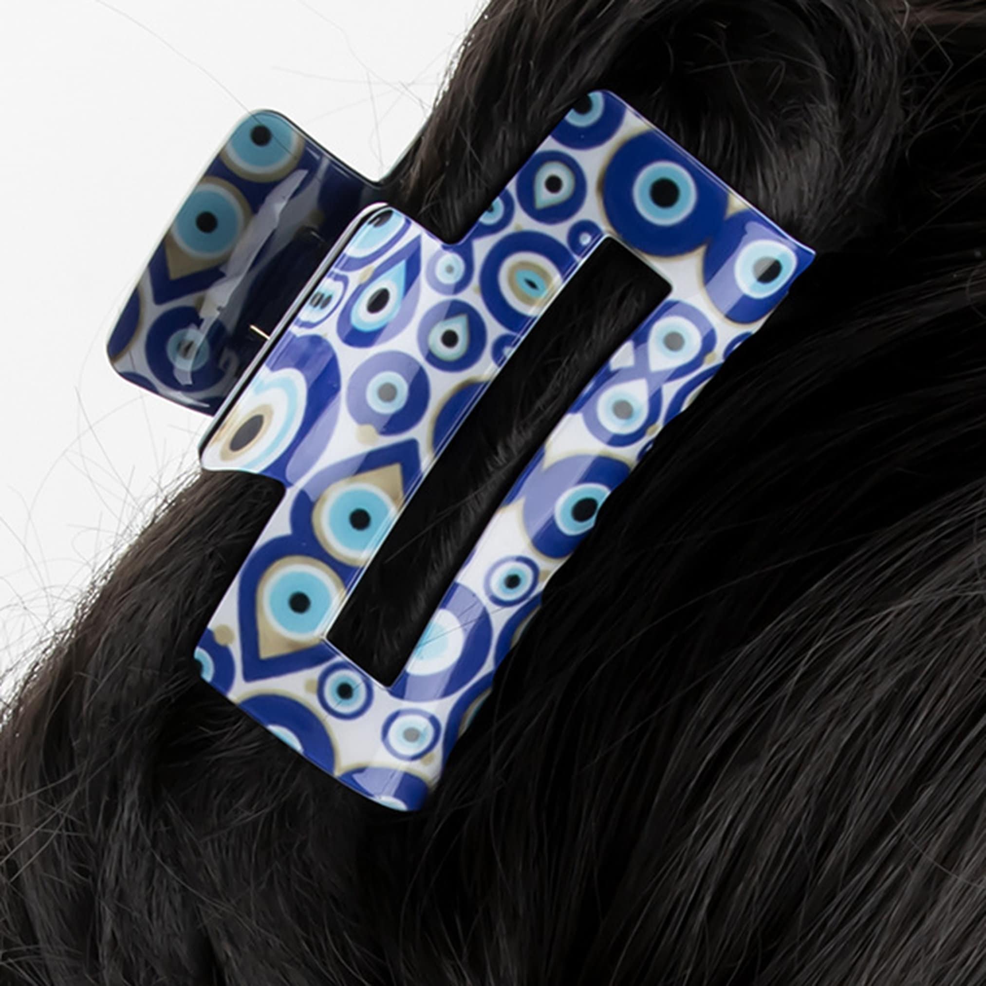 Evil Eye Hair Claw Clip,eye Hair Clip,eye Hair Accessories,gift for Her Etsy