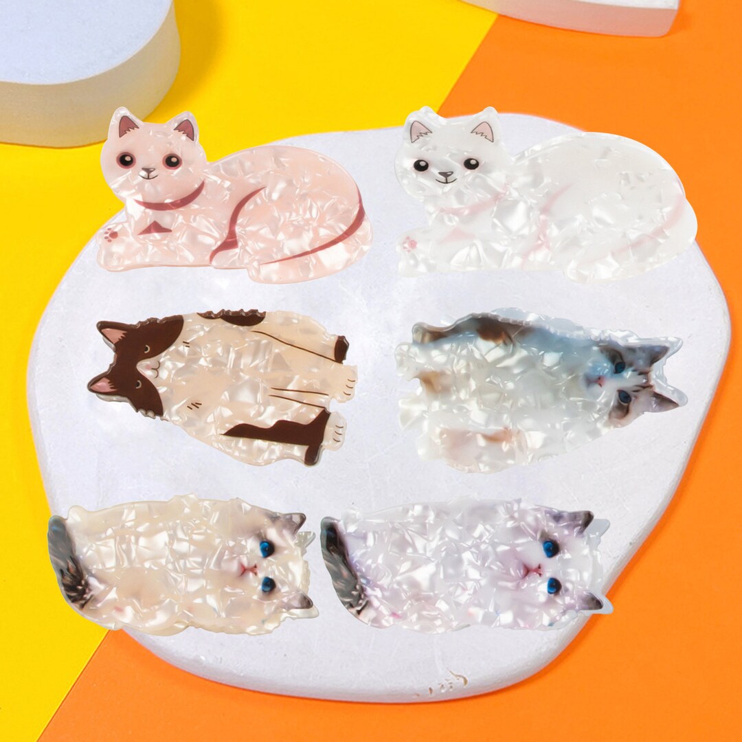 Cat Hair Clip,cute Cat Hair Claw,,animal Hair Clip,creative Hair Clip