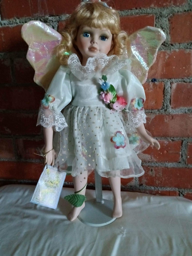 Rare Cathay Collection Doll Porcelain. Angels Dolls Etsy