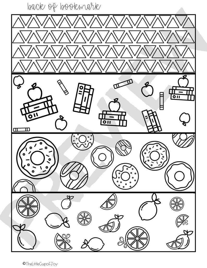 EDITABLE Name Coloring Bookmarks google Slides Etsy