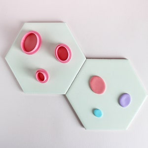 Oval Clay Cutter | Minimalist Geometric Shape | Precision 6mm to 8mm Edge Tool