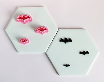 Bat Polymer Clay Cutter | Spooky & Gothic Jewelry Tool