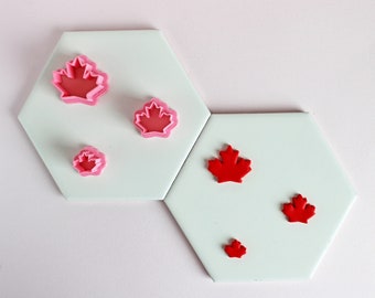 Maple Leaf Polymer Clay Cutter | Canadian & Autumn Jewelry Tool