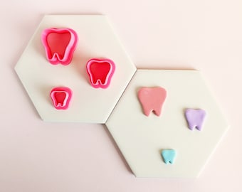 Tooth Polymer Clay Cutter | Dentist & Kawaii Jewelry Tool