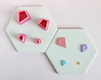 Kite Polymer Clay Cutter | Geometric & Minimalist Jewelry Tool
