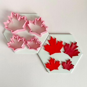 Maple Leaf Clay Cutter | Canadian Nature Jewelry Tool | Fall Theme Craft Supply