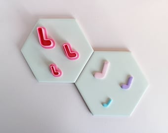 Hockey Stick Polymer Clay Cutter | Sports & Fan Jewelry Tool