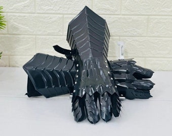 Medieval Nazgul Gloves, Nazgul gloves set, Ringwraiths Gauntlets, LARP, Armor Gloves Set  Gauntlet Gloves Pair For Cosplay Costume Glove,SCA
