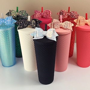 Cute Straw Bow, Straw Decor for Gift (8 Colors)