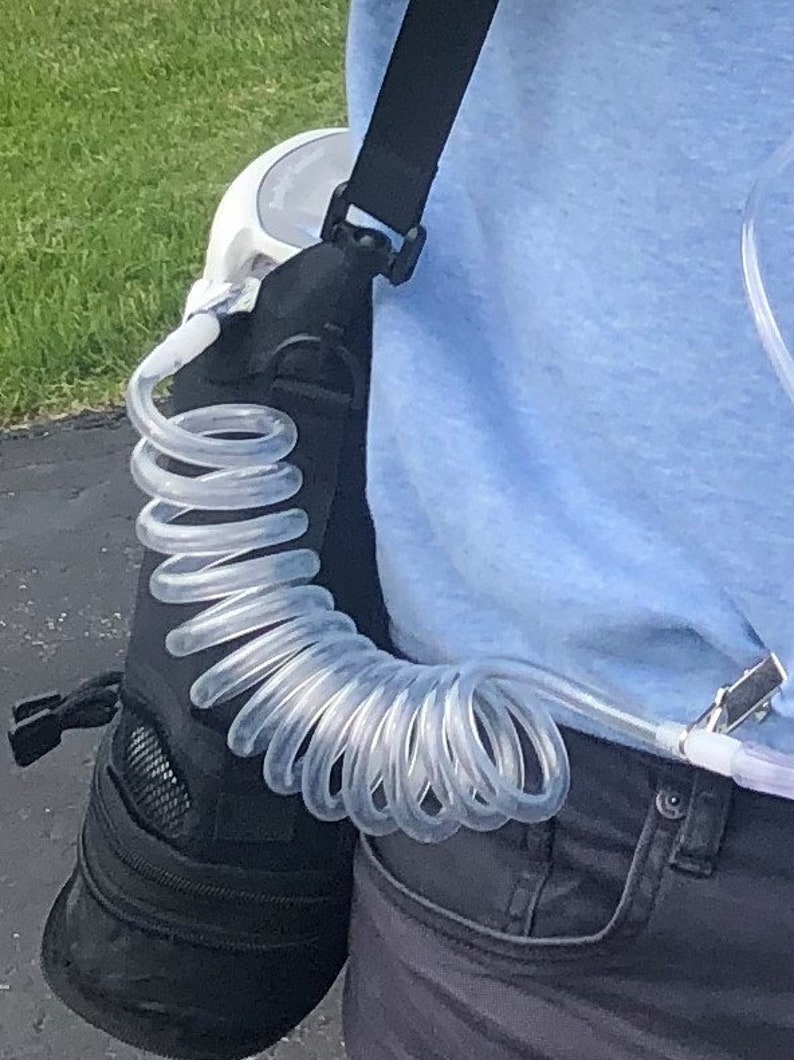 5 Foot Retractable Oxygen Tubing for Fall Prevention by Etsy