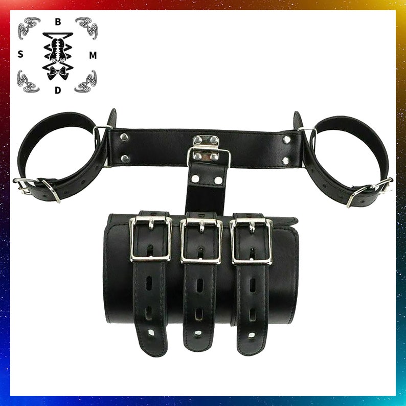 BDSM Strict Armbinder Arm Restraints Set Customizable Leather - Etsy UK