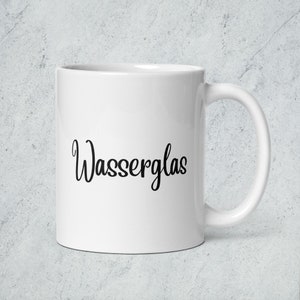 water glass cup