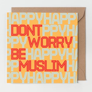 Islamische Grußkarte | Muslimische Grußkarte | Islamische Geschenke | Muslimische Geschenke | Eid Karte | Ramadan Grußkarte | Islamische Erinnerungen