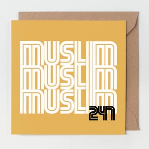 Islamische Grußkarte | Muslimische Grußkarte | Islamische Geschenke | Muslimische Geschenke | Eid Karte | Ramadan Grußkarte | Islamische Erinnerungen