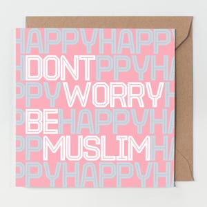 Islamische Grußkarte | Muslimische Grußkarte | Islamische Geschenke | Muslimische Geschenke | Eid Karte | Ramadan Grußkarte | Islamische Erinnerungen