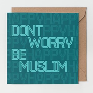 Islamische Grußkarte | Muslimische Grußkarte | Islamische Geschenke | Muslimische Geschenke | Eid Karte | Ramadan Grußkarte | Islamische Erinnerungen