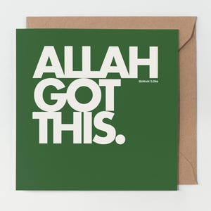 Islamische Grußkarte | Muslimische Grußkarte | Islamische Geschenke | Muslimische Geschenke | Eid Karte | Ramadan Grußkarte | Islamische Erinnerungen