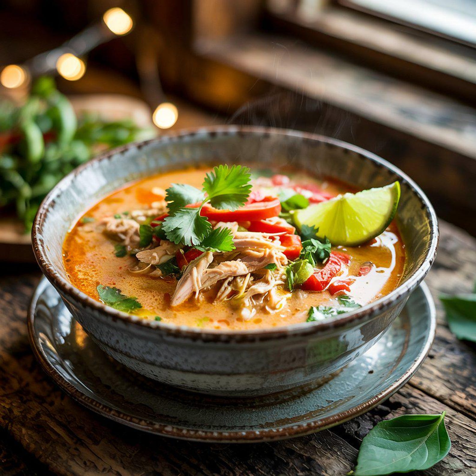 Easy Thai Coconut Chicken Soup Recipe | Creamy & Comforting | Digital ...