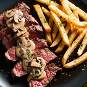 Classic Steak Frites Recipe | Elegant Bistro-Style Dinner | Digital Download