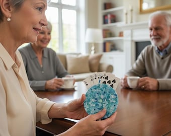 Soporte para cartas de juego manos libres para niños y personas mayores / Accesorio ergonómico para juegos